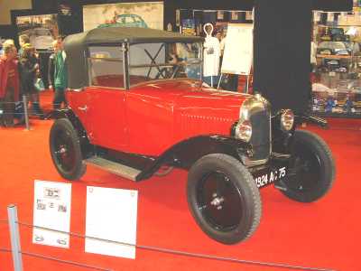 C3 cabriolet 5CV 1924