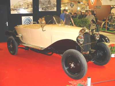 B2 Caddy sport Torpédo 1927