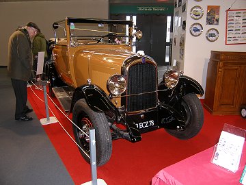 Torpédo cabriolet 1927