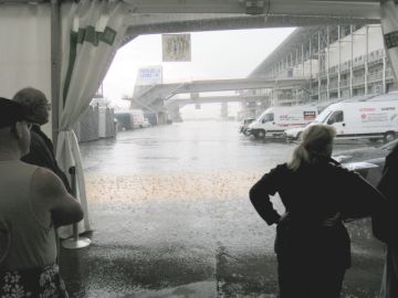 La pluie.